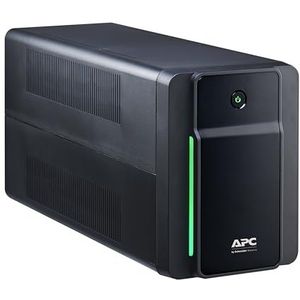 APC Back UPS BX BX1200MI-GR - ononderbroken stroomvoorziening 1200 VA met Schuko-uitgangen, batterijbeveiliging en overspanningsbeveiliging, back-upbatterij met AVR, gegevensbeveiligingsfunctie1200 VA / 650 Watt