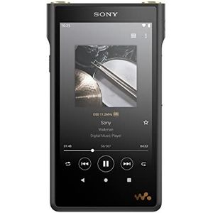 Sony NW-WM1AM2 - Walkman digitale muziekspeler met hoge resolutie met Android 11, touchscreen, bluetooth en wifi - zwart