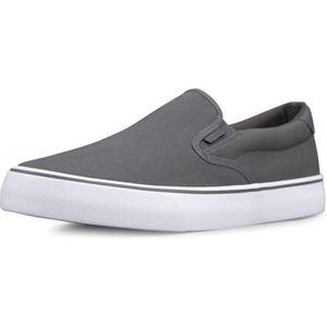 Lugz - Clipper Classic - Slip-on Sneakers - Donkergrijs
