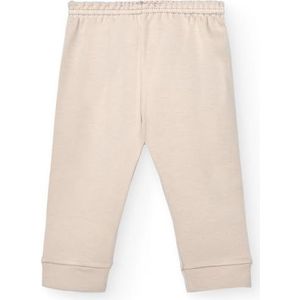 BABIDU Basic babylegging, 100% katoen, zachte en ademende hypoallergene stof, uniseks babykleding voor jongens en meisjes, babylegging maat 0 tot 12 maanden, zand, 3 Maanden