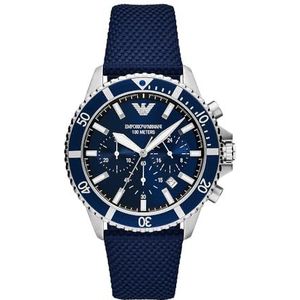 Emporio Armani Watch AR11588, blauw, Sportief, modern