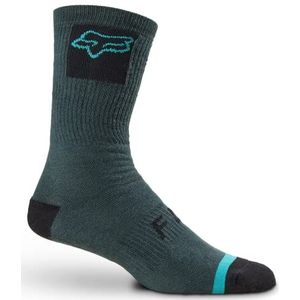 Fox Racing Heren Sokken, Emerald, Small-Medium