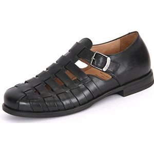 Ganter GREG brede G herenslipper, meerkleurig zwart 0100, 48 EU