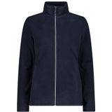 Jack - Fleece - Zwart Blauw - 100% Polyester - Steekzakken - Ritssluiting