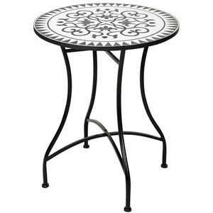 Well Home Bistrotafel, mozaïek design, Ø 60 x 71 cm