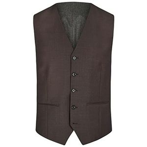 Daniel Hechter Heren Waistcoat Shape Vest, Coffee, 46