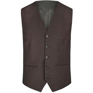 Daniel Hechter Heren Waistcoat Shape Vest, Coffee, 46
