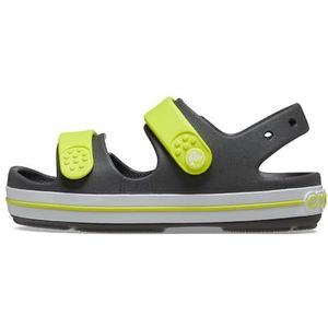 Crocs Crocband Cruiser Sandaal K, Slate Grey/Acidity, 6 UK, Leisteen Grijs Zuurgraad, 38/39 EU