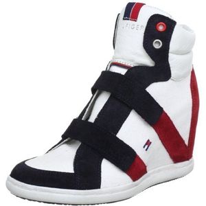Tommy Hilfiger Stella 1 FW56815541 damessneakers, Rood Tango Red Midnight White 611, 42 EU