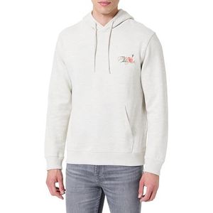 Teddy Smith Heren sweatshirt S-Edis Hoody wit ivoor China, Ivoor wit China, M