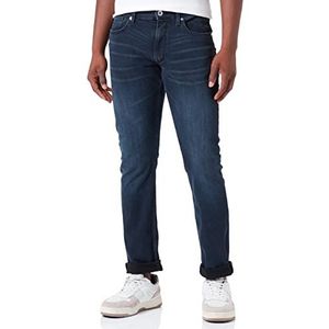 s.Oliver Men's 2123862 Jeans, Fit: Tapered Slim, Blauw, 29/34