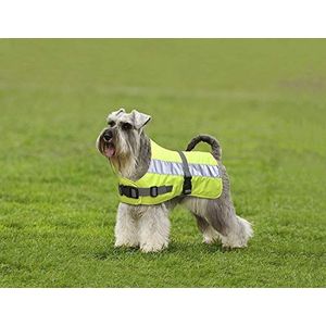 Petlife Flectalon Hi-Vis Hondenjas, compleet met thermische voering, 41 cm, fluorescerend geel