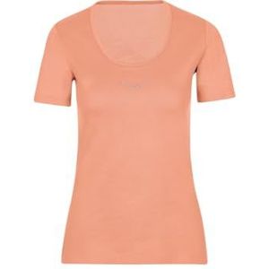 TRIGEMA Dames T-shirt met kristallen stenen, apricot, S
