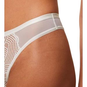 Triumph Dames Delightful Spotlight Braziliaans ondergoed, Silk White, 36