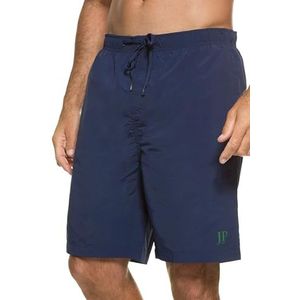 JP 1880 Heren grote maten grote maten Menswear L-8XL zwemshorts, strandkleding, elastische tailleband, tot maat 8 XL 702526, donkermarine, 3XL