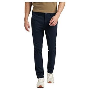 WHITELISTED Heren Slim Chino Broek, DEEP Navy, W33 / L32