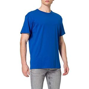 Urban Classics Oversized T-shirt voor heren, verkrijgbaar in vele verschillende kleuren, maten XS tot 5XL, Sporty Blue., M