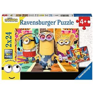 De Minions in Actie Puzzel (2 x 24 stukjes)