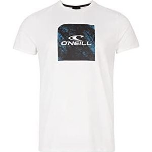 O'NEILL Tees Shortsleeve Cube Hybrid T-shirt, 11010 Snow White, Regular (4-pack) voor heren