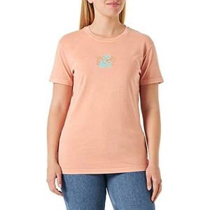 Replay Dames W3217N T-shirt, 267 Pagoda RED, M, 267 Pagoda Rood, M