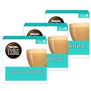 Nescafé Dolce Gusto capsules Flat White - 48 koffiecups - geschikt voor 48 koppen koffie - Dolce Gusto cups