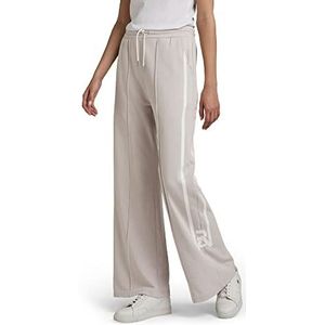 G-STAR RAW Dames Stripe Raw Flared Sweat Pants Sweatpants, roze (licht lox A970-c430), XL