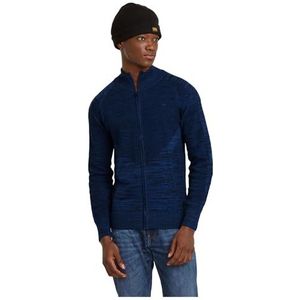 G-Star RAW 3D Biker Zip Through Knit, meerdere kleuren (Imperial Blue/Salute D25070-c259-g791), S