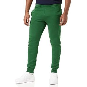 Lacoste - Joggingbroek - Groen - Katoenmix - Zacht Geborsteld Fleece