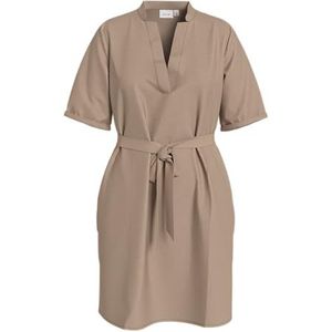 Viprisilla V-hals 2/4 Tunic/Lc, Super Light Natuurlijke Melan, 38