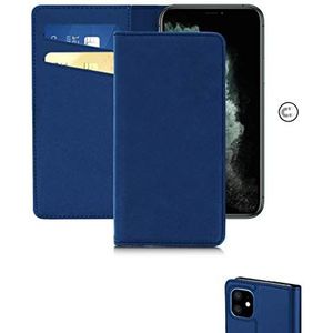 Coque Porte Carte pour Apple iPhone 11 Pro, Bleu