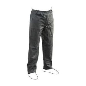 Broek van groen PU/pvc, maat XL