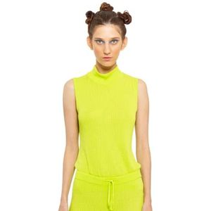 CHAOUICHE Damesblouse groen, XL, Groen, XL