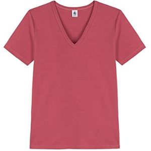 Petit Bateau Dames T-shirts A070N, roze, XS, Roze, XXS