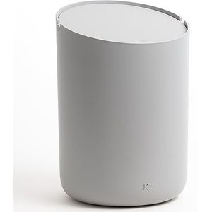 Kazai - Tove - Afvalbak - Lichtgrijs - 1,5L - Antislip