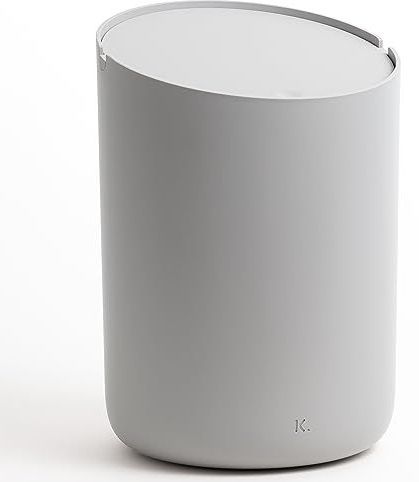Kazai - Tove - Afvalbak - Lichtgrijs - 1,5L - Antislip