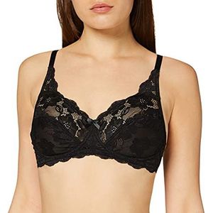 Playtex BH Essential Elegance Onderdraad Dames x1, Zwart, 65B