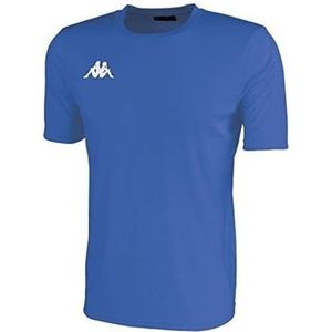 Kappa Ravigo SS T-shirt, heren, blauw/wit, maat 2XL