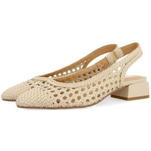 GIOSEPPO - Piskove Flat Ballet - Ivoor Wit - Dames