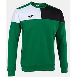 Joma Sweatshirt Crew V groen zwart wit