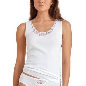 CALIDA Cotton Desire onderhemd voor dames, wit, 36/38 NL