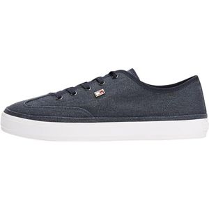 Tommy Hilfiger - FW0FW08894 - Sneaker - Blauw - Canvas