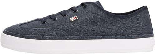 Tommy Hilfiger - FW0FW08894 - Sneaker - Blauw - Canvas
