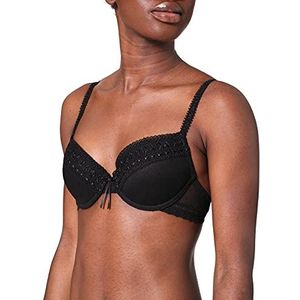 Selene - Casandra push-up beha, Blanco Y Gris, 85B