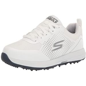 Skechers Go Golf Elite 5 Arch Fit waterdichte golfschoen sneakers, wit/marineblauw, 36 EU, wit navy sport, 36 EU