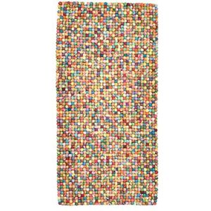 Theko Ballo Uni 802 klassiek oosters tapijt, duurzaam en zeer robuust, in de kleur multicolor, afmetingen: 90 cm x 160 cm, 406876