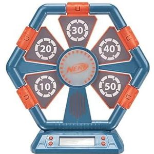 NERF NER0288 Digital Flip Target - Digitaal Doelwit met Licht, Geluid en Display, Speelgoed vanaf 8 jaar