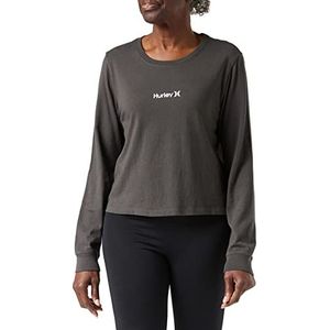Hurley Dames OAO Smalls Long Sleeve Tee T-Shirt, Taupe (Simply Taupe), S