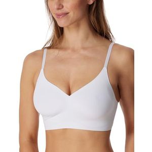 Schiesser Damen Bustier Spaghettiträger mit herausnehmbaren Pads - Invisible Soft