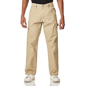 Wrangler Authentics Klassieke jeans met comfortabele taille voor heren, Tarwe, 32W / 29L