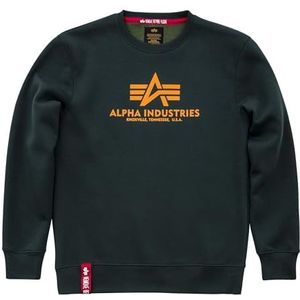 Alpha Industries Basic Sweatshirt voor heren Dark Petrol